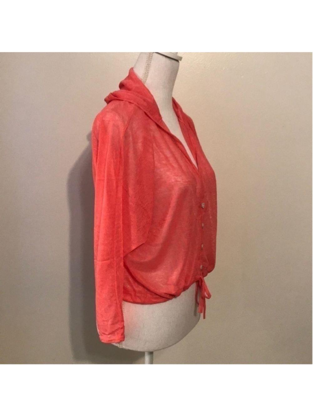 PINK SHEER JACKET - Picture 3 of 6
